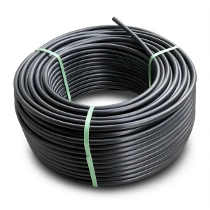 HDPE Polyethylene Plastic Coil Pipe 6 Bar PE 100 160 mm OD SDR 26 Black