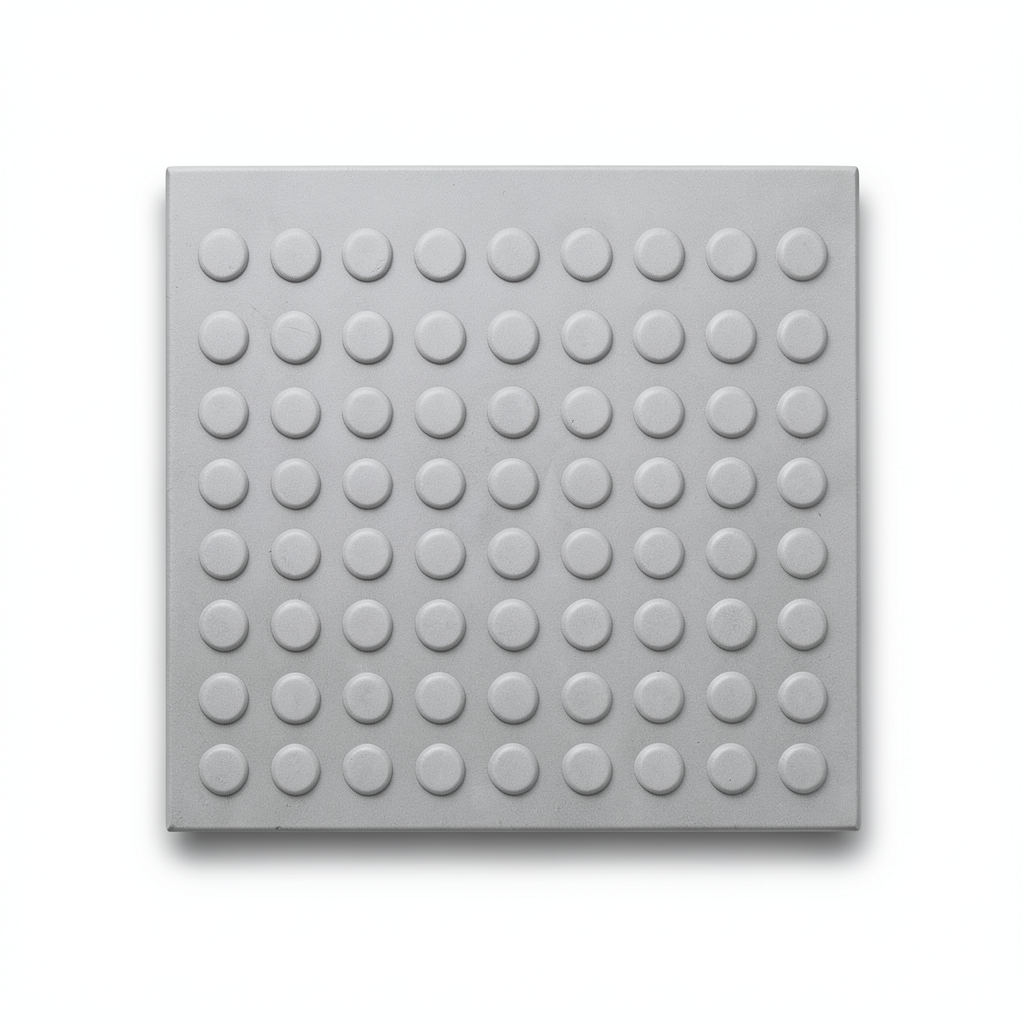HL-005 Smooth Tactile Paving Tile - Warning Design