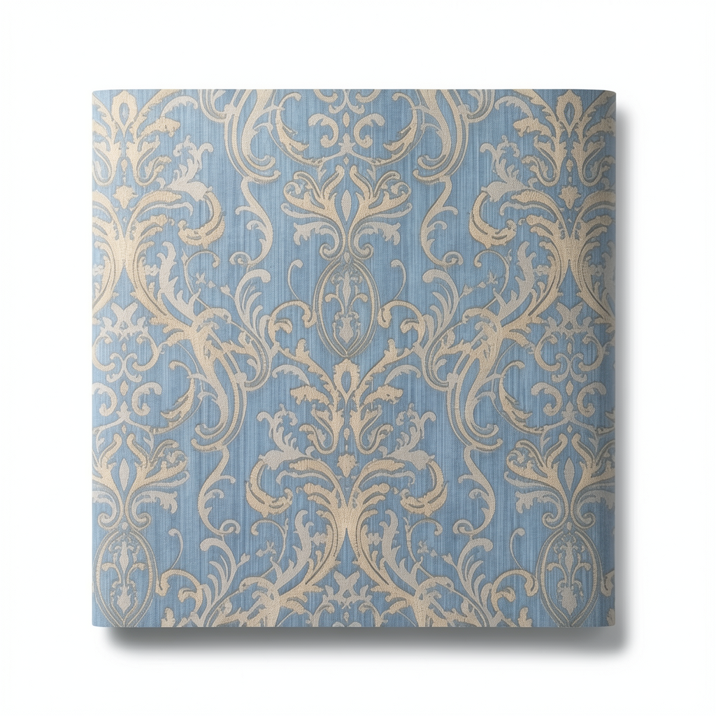 Wall Decoration Classic Design 10 m x 1.06 m Blue, Model 44428