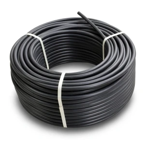 HDPE Polyethylene Coil Pipe PE 100 OD 40 mm SDR 17, 10 Bar Pressure, Black