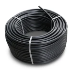 لفة أنابيب بلاستيك HDPE ضغط 10 بار [PE 100] قطر خارجي 50 مم SDR 17 لون أسود