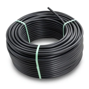 HDPE Coil Pipe 10 Bar Working Pressure PE 100 Outer Diameter 75 mm SDR 17 Black