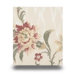 Italian Wallpaper Floral Design 10m x 0.73m Beige, Model 2407