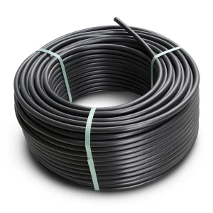لفة أنابيب HDPE ضغط 6 بار PE 100 قطر خارجي 140 مم SDR 17 لون أسود