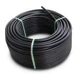 لفة أنابيب بلاستيك HDPE ضغط 10 بار PE 100 قطر خارجي 160 مم SDR 17 لون أسود