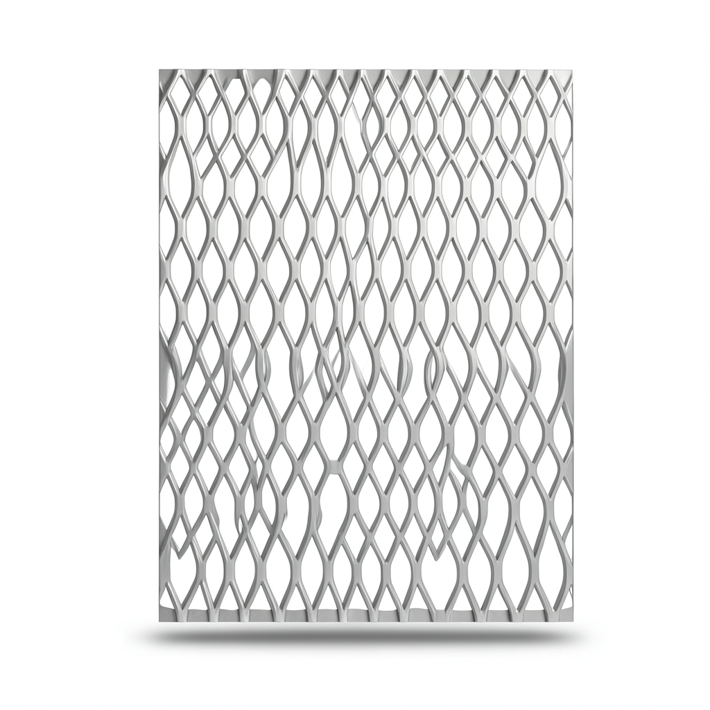 PVC Coated Expanded Metal Thickness 2.7 mm Size 1.22×2.44 meters