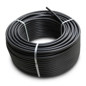 HDPE Plastic Coil Pipe PN 5 Bar PE 80 OD 50 mm SDR 26 Black