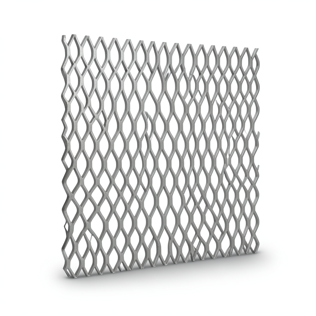 Expanded Metal Steel Thickness 4 mm Size 1.22×2.44 meters