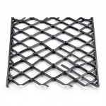 Hot Rolled (Black) Steel Expanded Metal Mesh  Bahri Thickness 3 mm Width 1.22 meter Length 5 meter | Bait Al Tatawor Company