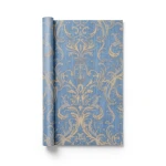 Wall Decoration Classic Design 10 m x 1.06 m Blue, Model 44428