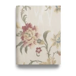 Italian Wallpaper Floral Design 10m x 0.73m Beige, Model 2407