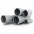 UPVC Pipes  Plasco Nominal Pressure 10 Bar Outside Diameter 200 mm Thickness 9.6 mm Gray Colour