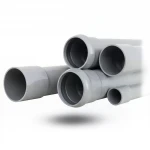 UPVC Pipes Plasco Nominal Pressure 10 Bar Outside Diameter 355 mm Thickness 16.9 mm Gray Colour
