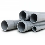 UPVC Pipes Plasco Nominal Pressure 10 Bar Outside Diameter 500 mm Thickness 23.9 mm Gray Colour