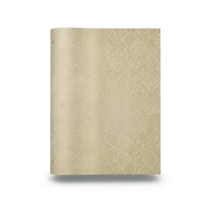 Italian Wallpaper Patterned Design Gold Color, Size 10mx1.06m, Model RC19017