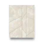 Italian Geometric Wallpaper 10m x 1.06m Beige, Model 83643