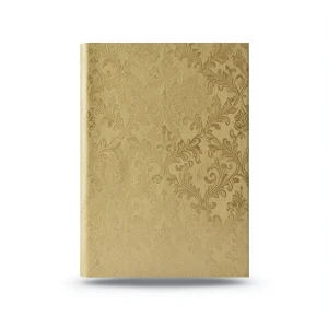 Italian Wallpaper Patterned Design Gold Color, Size 10mx1.06m, Model RC19017