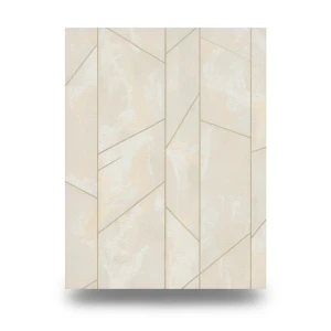 Italian Geometric Wallpaper 10m x 1.06m Beige, Model 83643