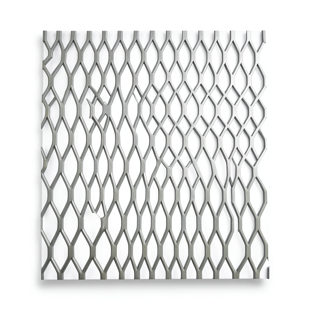 Expanded Metal Steel Thickness 1 mm Size 1×2 meters