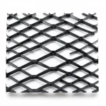 Hot Rolled (Black) Steel Expanded Metal Mesh  Bahri Thickness 2.8 mm Width 1.22 M Length 4 meter | Bait Al Tatawor Company