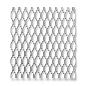 Expanded Metal 1.2 mm Thickness Size 1×2 meters