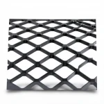 Hot Rolled (Black) Steel Expanded Metal Mesh  Bahri Thickness 3 mm Width 1.22 M Length 7 M | Bait Al Tatawor Company