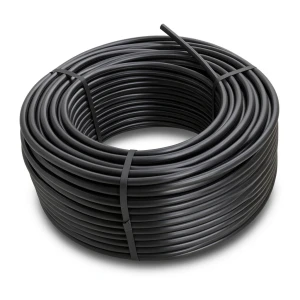 لفة أنابيب بلاستيك HDPE ضغط 10 بار [PE 100] قطر خارجي 50 مم SDR 17 لون أسود