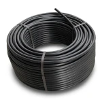 لفة أنابيب بلاستيك HDPE ضغط 10 بار PE 100 قطر خارجي 110 مم SDR 17 لون أسود