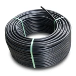 لفة أنابيب HDPE ضغط 6 بار PE 100 قطر خارجي 140 مم SDR 17 لون أسود