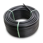 لفة أنابيب بلاستيك HDPE ضغط 10 بار PE 100 قطر خارجي 160 مم SDR 17 لون أسود