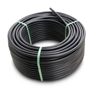 لفة أنابيب بلاستيك HDPE ضغط 10 بار PE 100 قطر خارجي 160 مم SDR 17 لون أسود