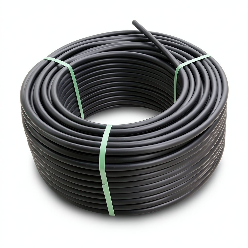 HDPE Plastic Coil Pipe PN 10 Bar PE 100 Outer Diameter 160 mm SDR 17 Black
