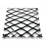 Hot Rolled (Black) Steel Expanded Metal Mesh  Bahri Thickness 3.8 mm Width 1.22 meter Length 7 meter | Bait Al Tatawor Company