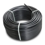 لفة أنابيب HDPE ضغط 12.5 بار PE 100 قطر خارجي 25 مم SDR 13.6 لون أسود