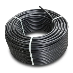 لفة أنابيب HDPE ضغط 12.5 بار PE 100 قطر خارجي 25 مم SDR 13.6 لون أسود