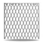 PVC Coated Expanded Metal 1.8 mm Thickness 1.22×2.44 m