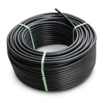 لفة أنابيب HDPE ضغط 5 بار PE 80 قطر خارجي 63 مم SDR 26 لون أسود