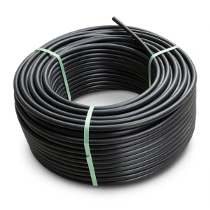 لفة أنابيب HDPE ضغط 5 بار PE 80 قطر خارجي 63 مم SDR 26 لون أسود