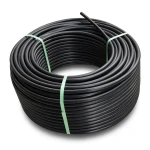 لفة أنابيب بلاستيك HDPE ضغط 5 بار PE 80 قطر خارجي 90 مم SDR 26 لون أسود