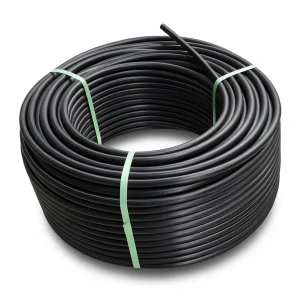 لفة أنابيب بلاستيك HDPE ضغط 5 بار PE 80 قطر خارجي 90 مم SDR 26 لون أسود