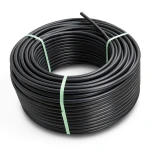 لفة أنابيب HDPE ضغط 5 بار PE 80 قطر خارجي 125 مم SDR 26 لون أسود
