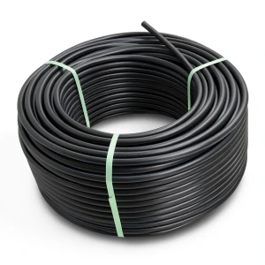 لفة أنابيب HDPE ضغط 5 بار PE 80 قطر خارجي 125 مم SDR 26 لون أسود