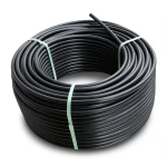 لفة أنابيب بولي ايثيلين عالي الكثافة ضغط 10 بار [PE 100] قطر خارجي 40 مم SDR 17 مم لون أسود
