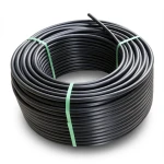 لفة أنابيب بلاستيك HDPE ضغط 10 بار PE 100 قطر خارجي 160 مم SDR 17 لون أسود