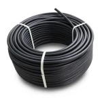 لفة أنابيب HDPE ضغط 12.5 بار PE 100 قطر خارجي 25 مم SDR 13.6 لون أسود