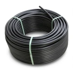 لفة أنابيب HDPE ضغط 5 بار PE 80 قطر خارجي 63 مم SDR 26 لون أسود