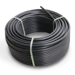 لفة أنابيب HDPE ضغط 5 بار PE 80 قطر خارجي 125 مم SDR 26 لون أسود