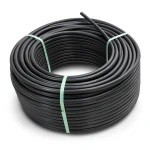 لفة أنابيب HDPE ضغط 5 بار PE 80 قطر خارجي 160 مم SDR 26 لون أسود
