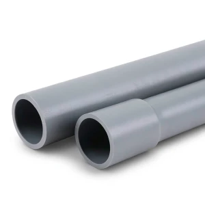 UPVC Pipes Nominal Pressure 6 Bar Outer Diameter 140 mm Thickness 4.1 mm Gray