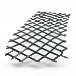 Hot Rolled (Black) Steel Expanded Metal Mesh  Bahri Thickness 2.8 mm Width 1.22 meter Length 5 meter | Bait Al Tatawor Company
